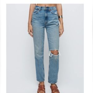Re/Done 70’s straight jean (EUC)